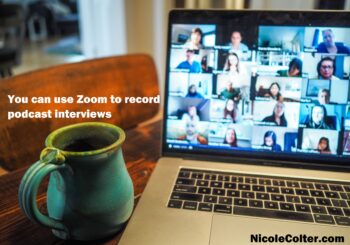 You can use Zoom to record podcast interviews